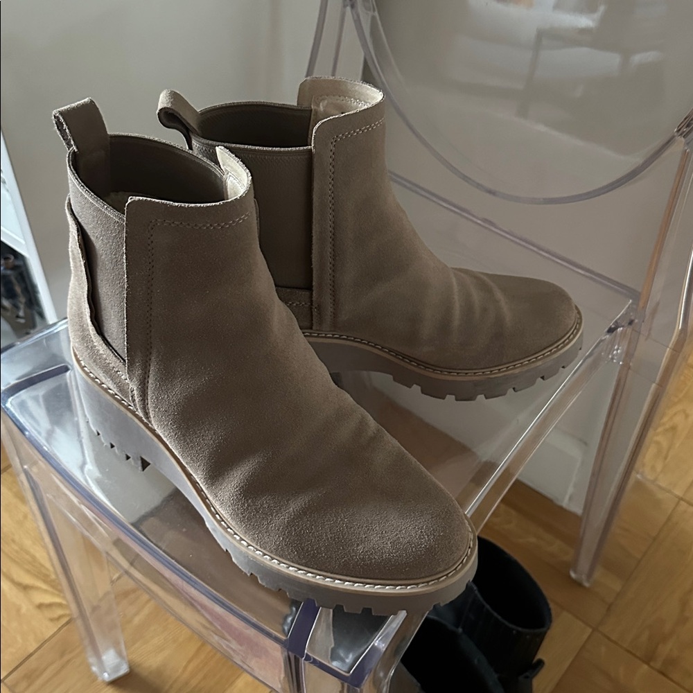 Tan Suede Dolce Vita Boots
